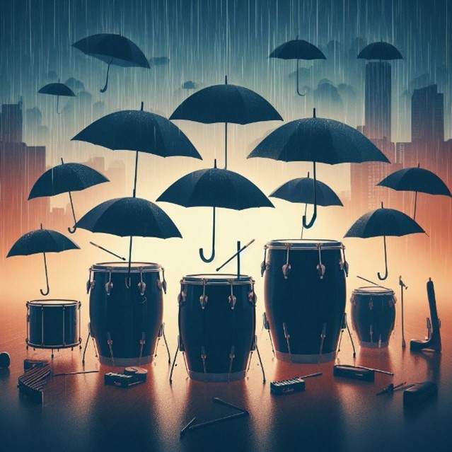 雨音と傘の関係について：自然と人間の共鳴